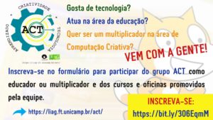 ACT - Página 10 de 11 - Computação Criativa - ACT / LIAG - Unicamp