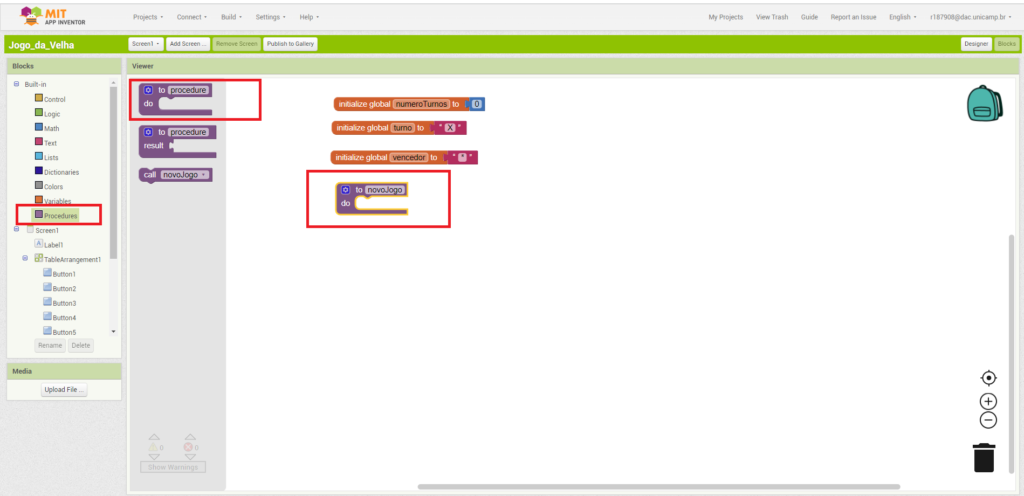 Criando um Jogo da Velha para celular - P1 / Curso de AppInventor #29